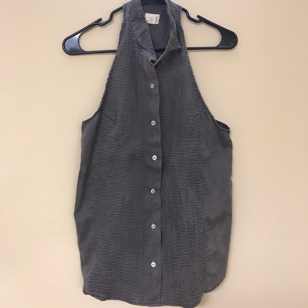 Urban outfitter button up tank